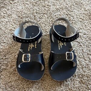 Salt Water Sandals by Hoy Navy Kids Sandals